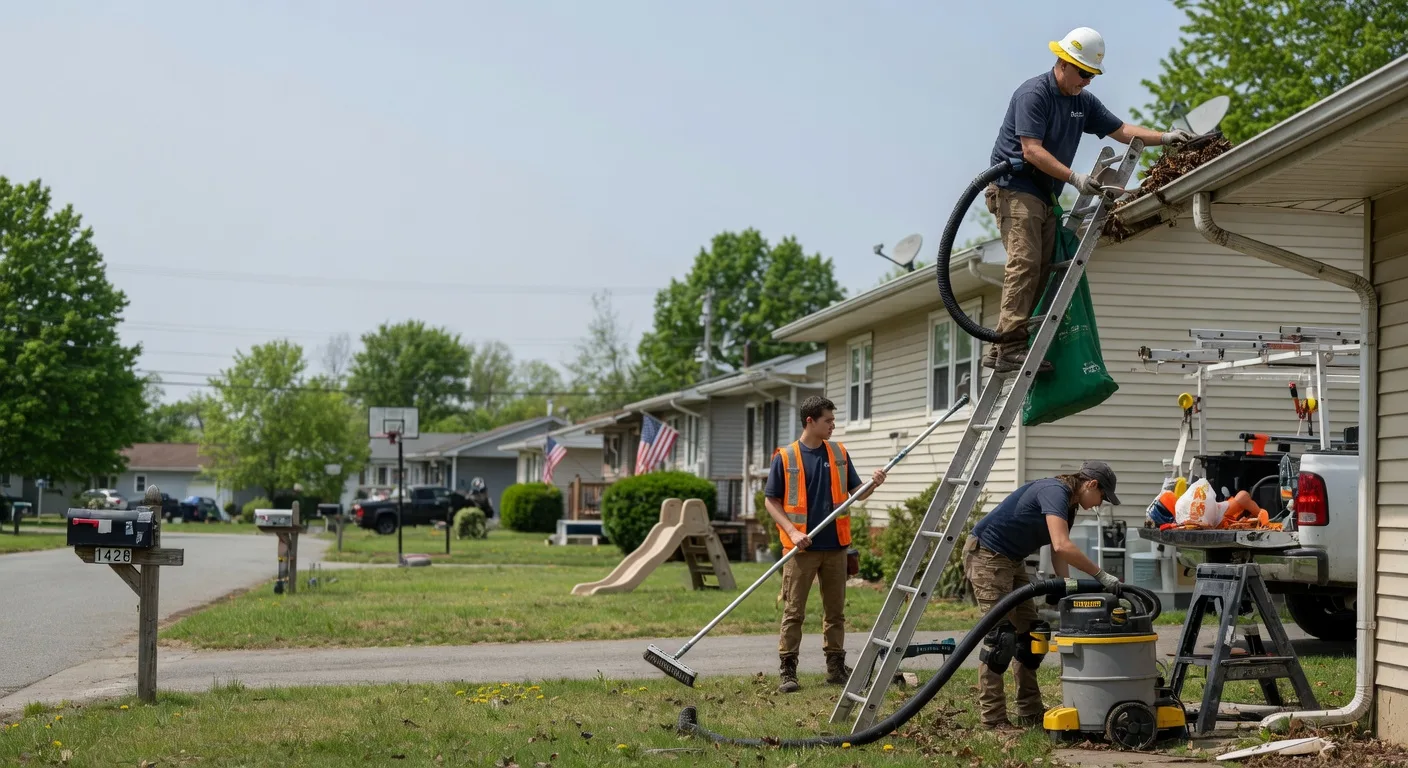 Gutter Installation in Vaughnsville, OH near me